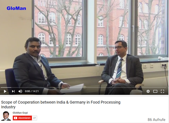 Tiwari interview with Gopi Prasad (GloMan Group)